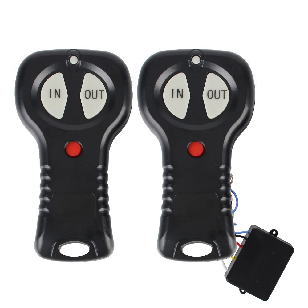 For Jeep Off-road ATV Truck Handset Switch Controller 12V/24V Wireless Winch Remote Control System