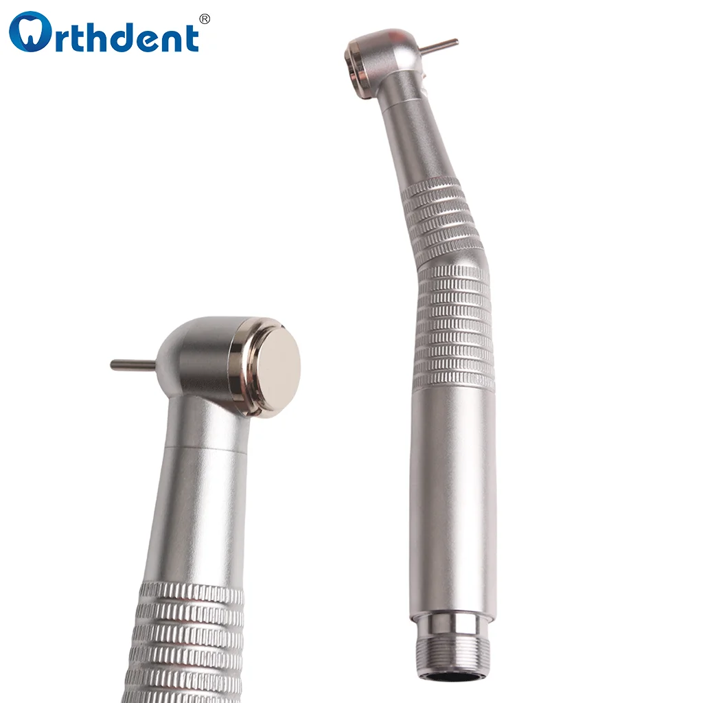 Dental High Speed Air Turbine Handpiece With LED E-Generator 2 Holes4 Holes Optional Water Spray Dentistry Bearing Turbine Rotor