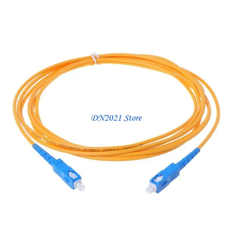 F3KE UPCSC/UPCSM 2mm Fiber Optical Jumper Cable Single Modes Extension Patch Cord