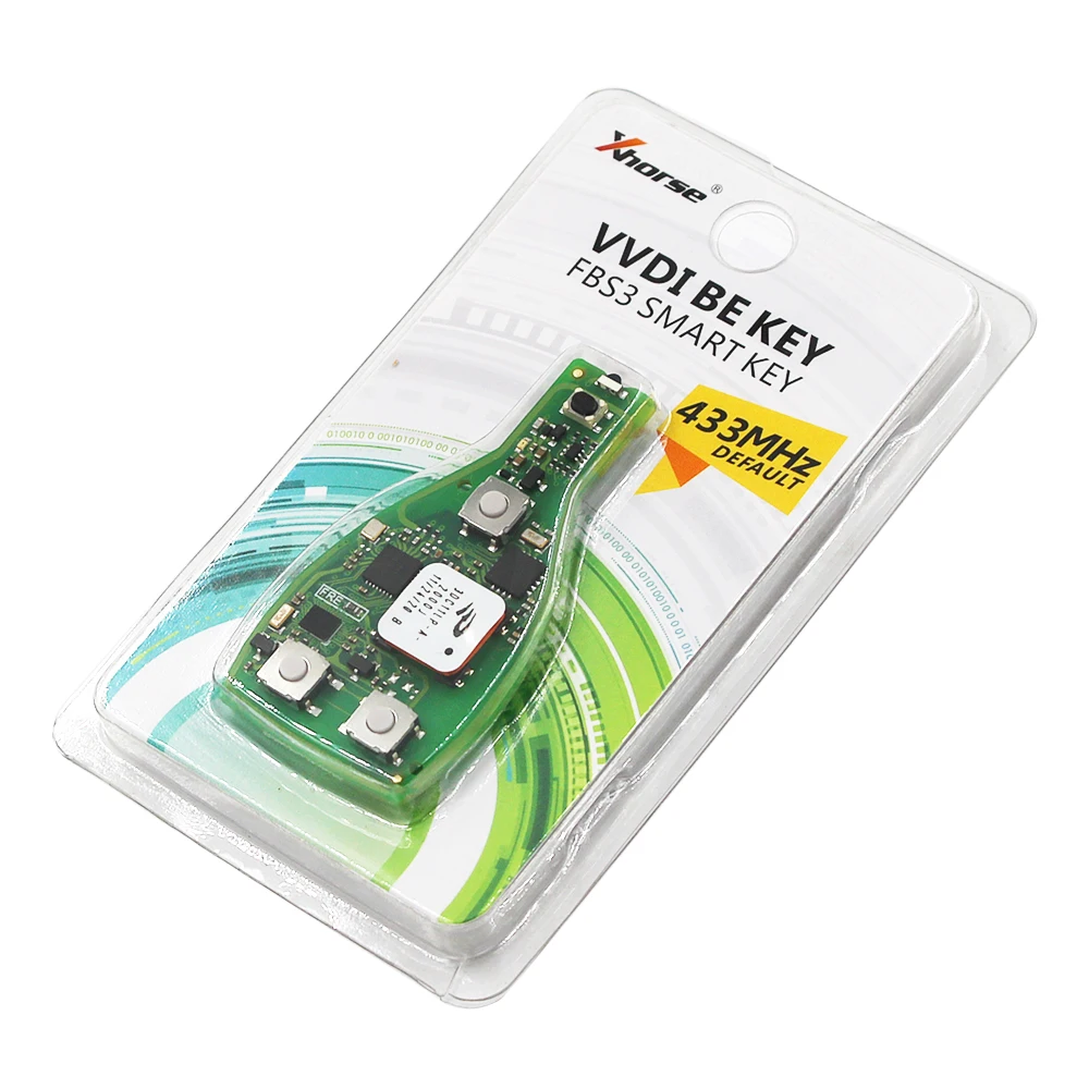 Xhorse MB Universal FBS3 BGA Keyless Go Smart VVDI BE Key 315Mhz/433MHZ for W204 W207 W212 W164 W166 W221 CLK