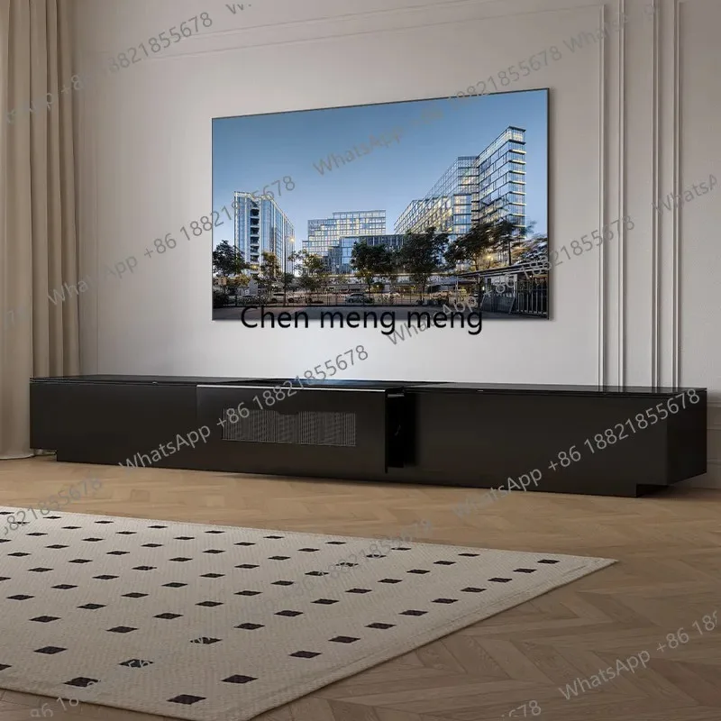 RR Laser TV special cabinet Electric telescopic table 120/150/inch full intelligent projection TV cabinet