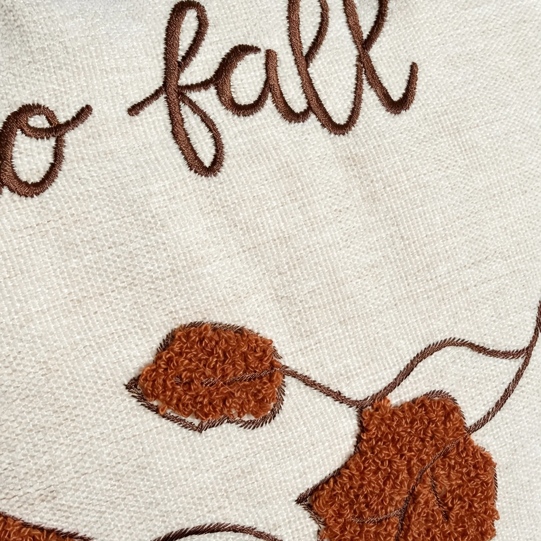 Harvest Bestickter Kürbis-Kissenbezug Cojines Wohnzimmerdekoration Chenille Einfacher Kissenbezug Thanksgiving-Kissenbezüge – Detail 12