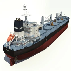 RC Ship Bulk Carrier Model Exhibition Pavilion collezione personale il modello di nave finito può essere personalizzato