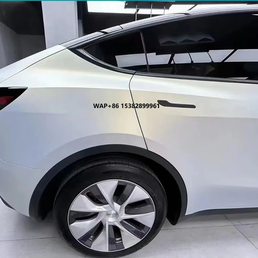 

Wrapping Film Matte Vinyl Wrap Charming Blue Gold 6.5Mil PET Backing PVC Material Car Wrap Vinyl