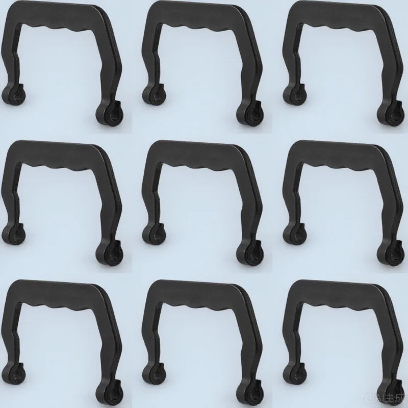 

10pcs Pet Cage Handle Set Replacement Plastic Handles for Bird Hamster Cage Lightweight Durable Easy Carry Comfort for Small