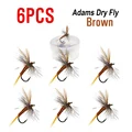 6PCS Brown