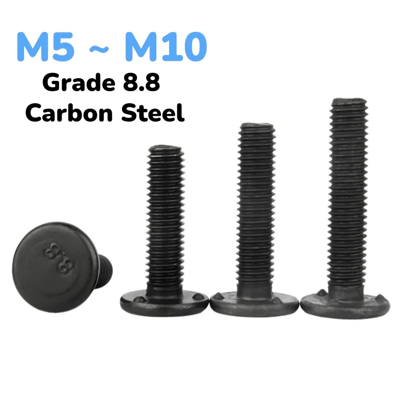 Grade 8.8 Carbon Steel Welding Screws M5 M6 M8 M10 Q198 Flat Head Three-Point Car Welding Studs