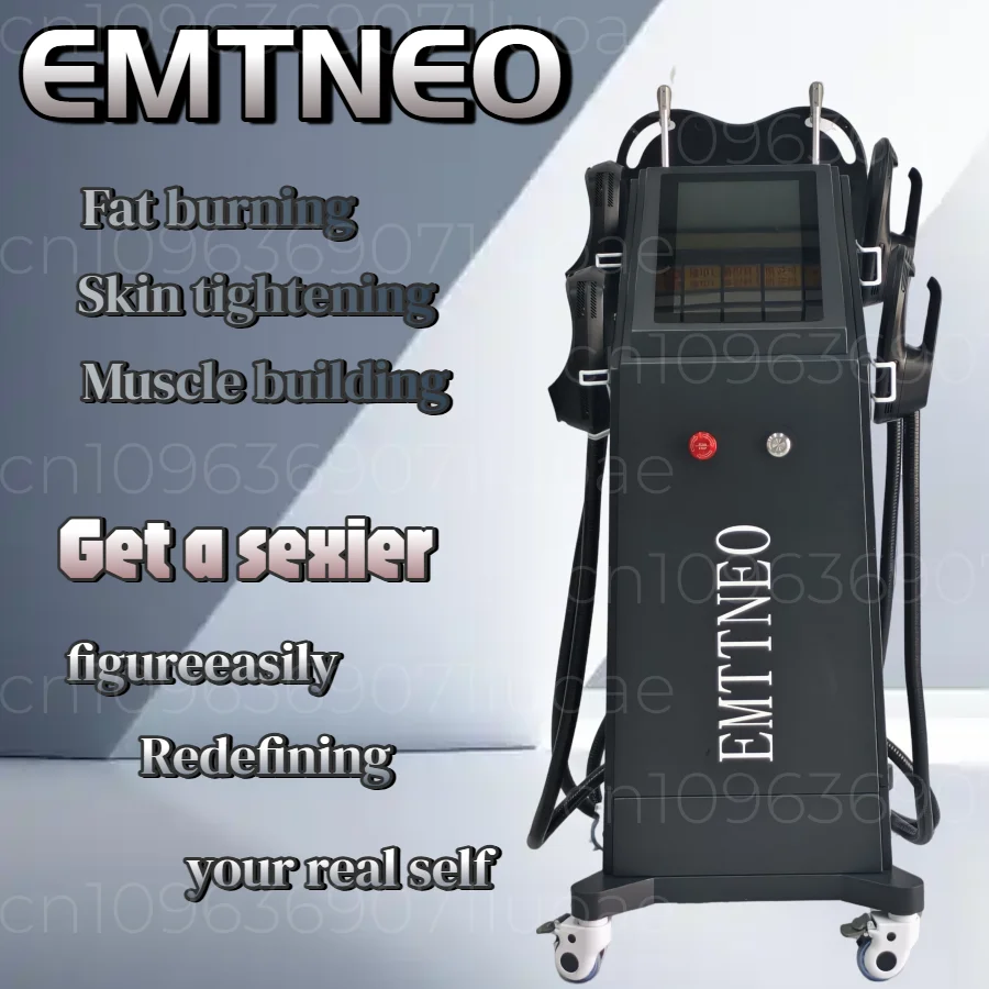 

HIEMT EMTTNEO RF Body Shaper - High Intensity Electromagnetic Pulse - Muscle Growth, Fat Burning - Professional Machine