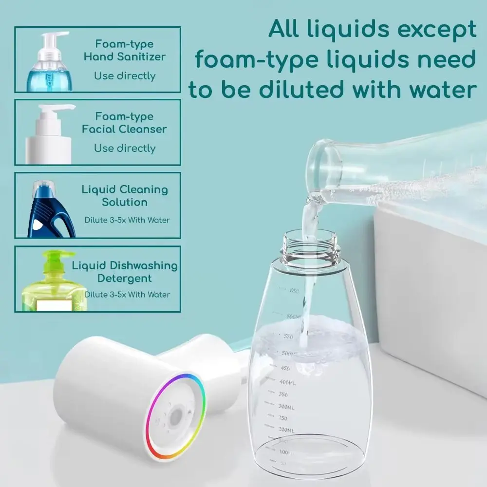 

Электрический аэратор объемом 650 мл, водонепроницаемый, портативный, с датчиком, высококачественный ABS-пластик