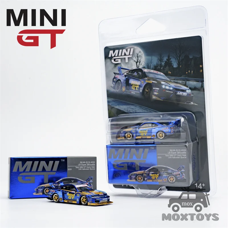 MINI GT 1:64 S15 Huracán GT M3 Mustang M4 DB5 Diecast Model Car