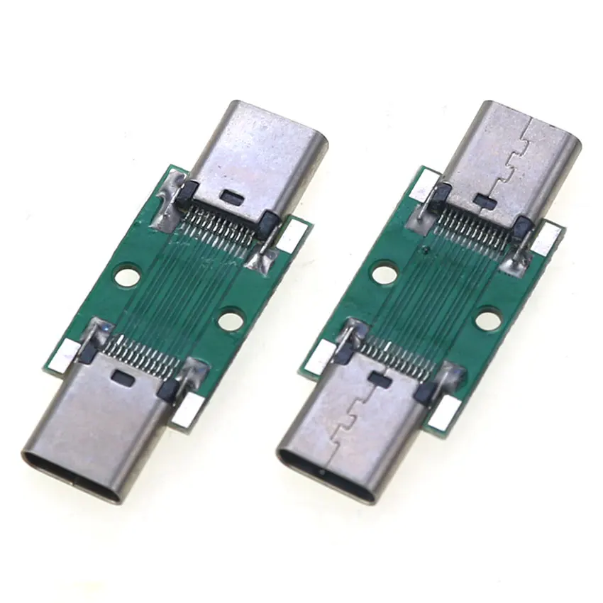Cltgxdd 1 stücke Typ-C Multi-funktion Test Board USB 3,1 Typ C 24 Pin Weiblichen zu Männlichen weibliche 24 P Hohe Strom Adapter PCB Board – Detail 2