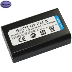 7.4V 1000mAh EN-EL1 ENEL1 NP-800 NP800 Camera Battery For Nikon Coolpix 500 775 880 885 990 995 4300 4500 8700 Minolta A200 DG5W