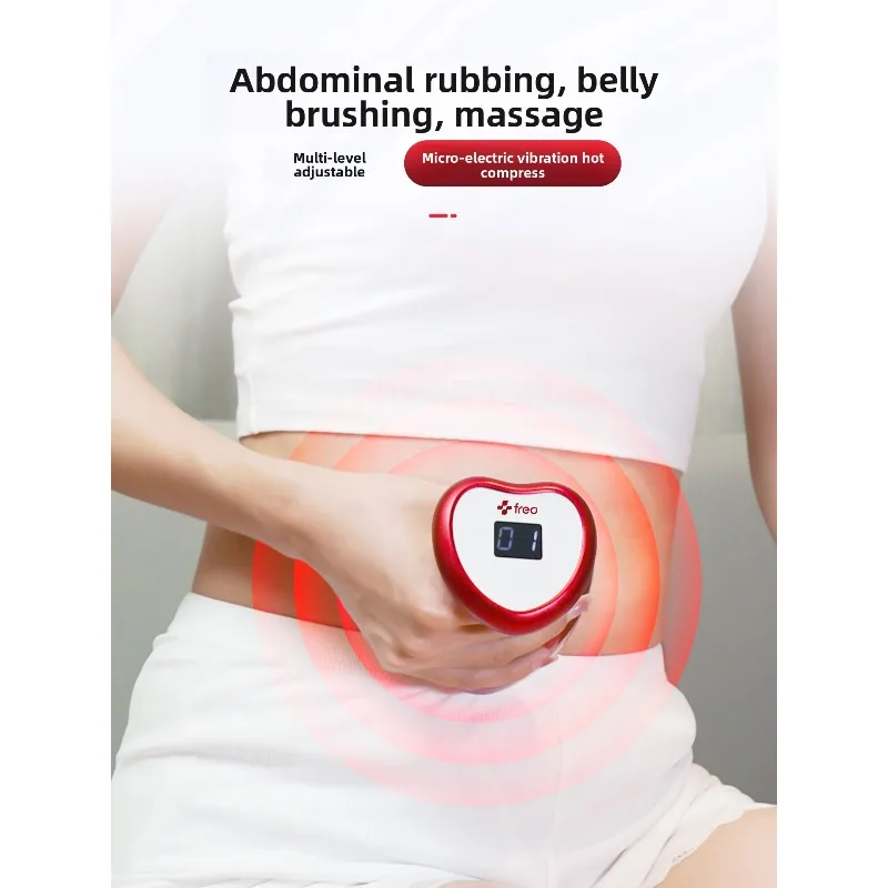 Electric meridian brush universal throughout the body with veins, abdominal meridians, dredging the stomach, heating comb