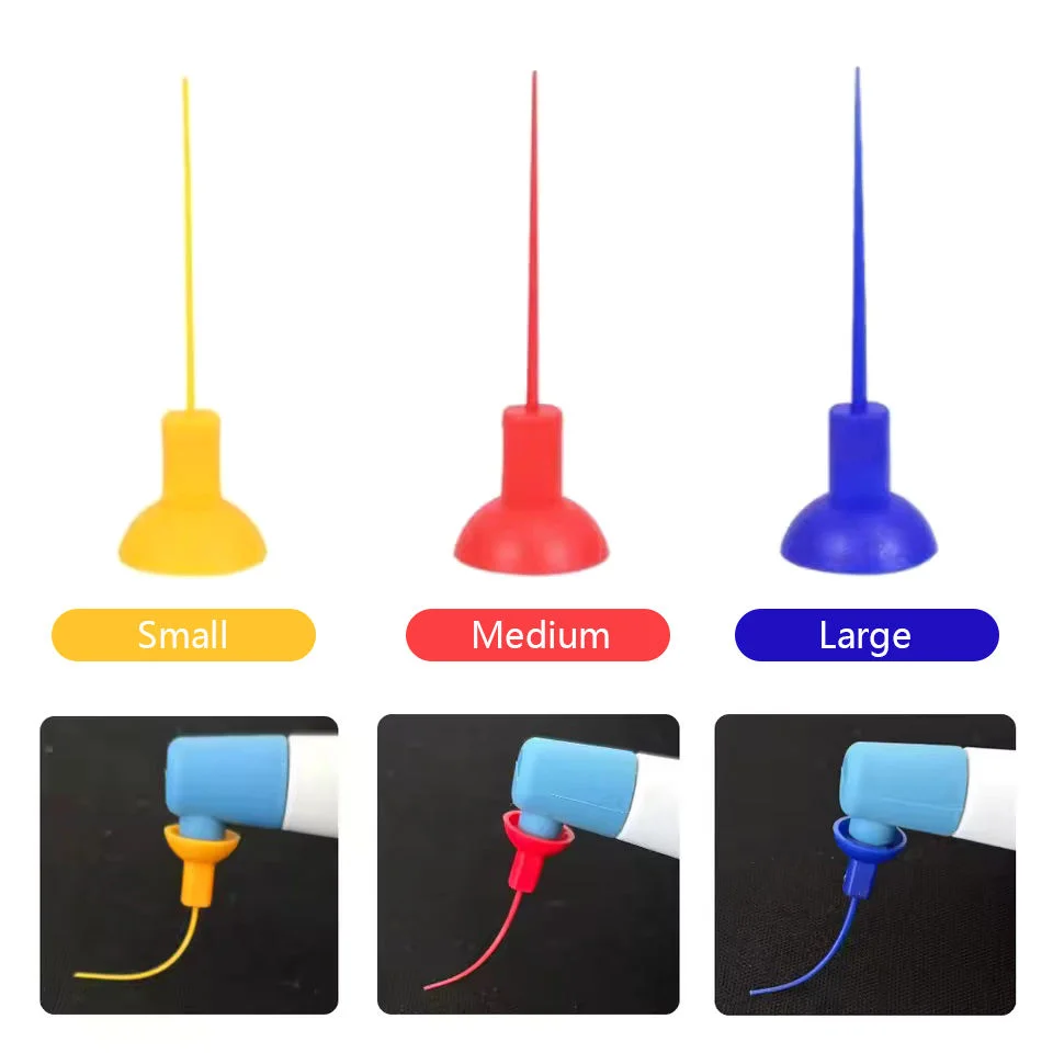 Dental Sonic Irrigator Tips 50 Pieces/1 Box Endo Sonic Activator Tips S/M/L for Root Canal Dentist Materials
