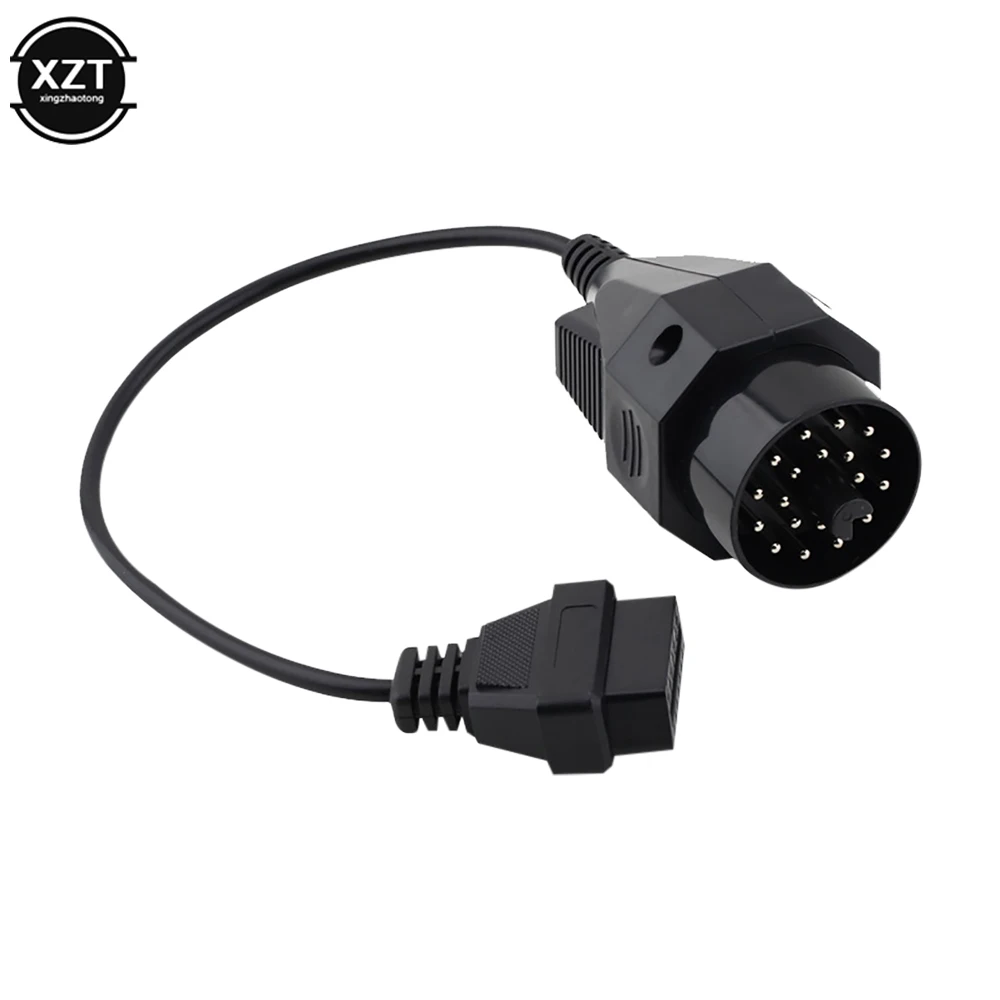 Obd Obd Ii Adapter Voor Bmw 20 Pin Naar Obd2 16 Pin Vrouwelijke Connector E36 E39 X5 Z3 Voor Bmw 20pin Auto-Accessoires Connector Kabel