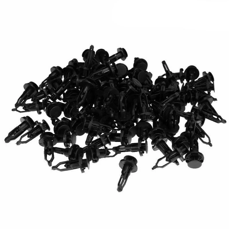 100 Pcs Bumper Retainer Clips Fit for TOYOTA LEXUS SCION 52161-16010 52161-02020