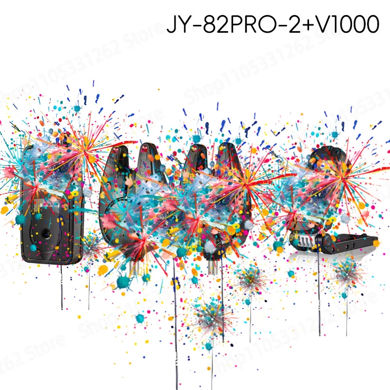 Electronic Wireless Fishing  Alarm JY-82 Alarm Beeping