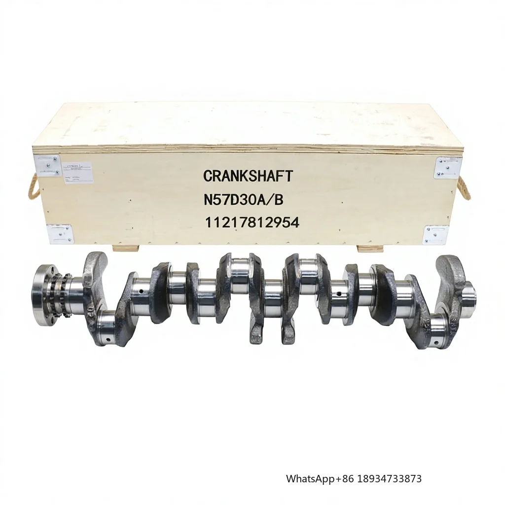 

НОВЫЙ кованый коленчатый вал по прейскуранту завода-изготовителя, 4-местный для BMW 3 F30 3 Gran Turismo (F34) 4 Gran Coupe F36 5 F10 7 2010+ N57D30B 11217812954
