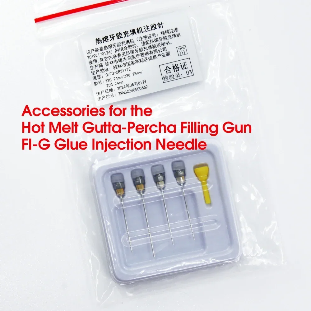 Heated Gutta Percha Pen Tips for  Endodontic Treatment, Woodpecker FI-G System, Root Canal Obturation Tool with Ergonomic Design