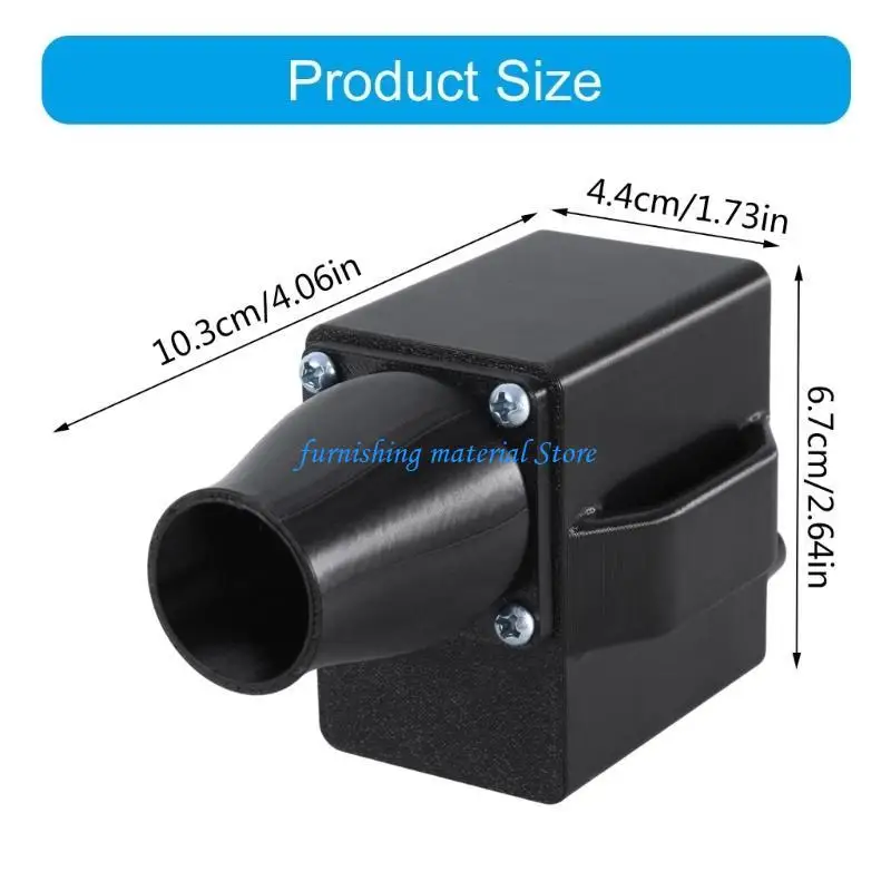 Y5GD المتحمسين في الهواء الطلق منفاخ الهواء الأساسي، مروحة سرعة قابلة للتعديل لحفلات الشواء وحفرة النار خيار فوهة مستديرة