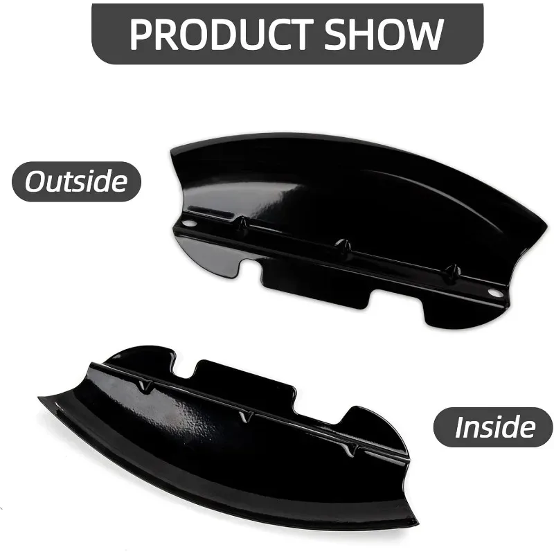 Motorcycle shock absorber decorative cover front fork cover for Harley Davidson Touring Electra Street Road Glide Road King 4