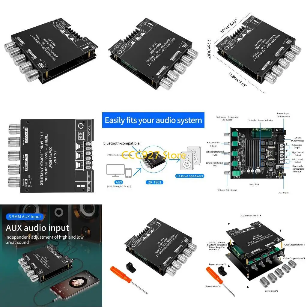 B03F ZK-TB21 2.1-Ch…