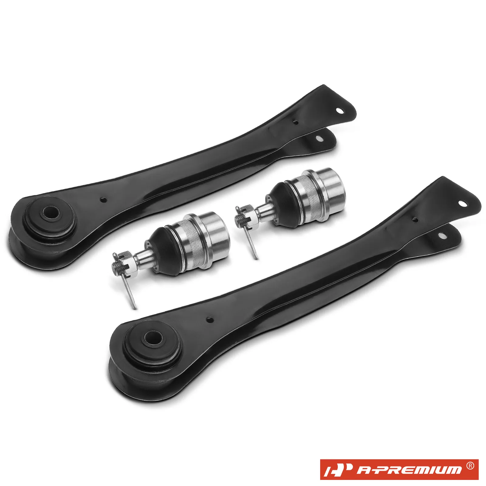 A-Premium 4x Front Upper Control Arm & Ball Joint for Jeep Grand Cherokee 1993-1998 Wrangler TJ 1997-2006 Cherokee 1991-2001