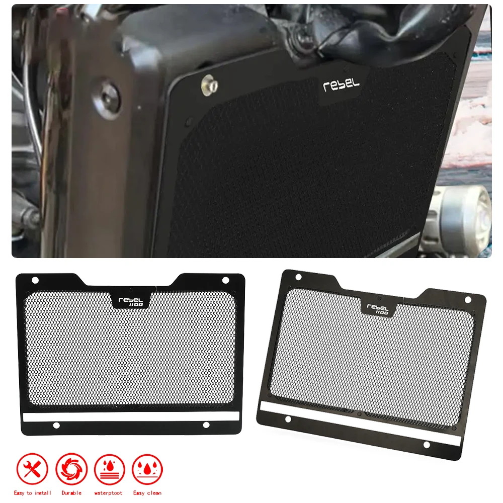 

Motorcycle Radiator Grille Guard Moto Protector Grill Cover For HONDA REBEL CM 1100 Rebel 1100 CMX1100 CMX 1100 2021-2022