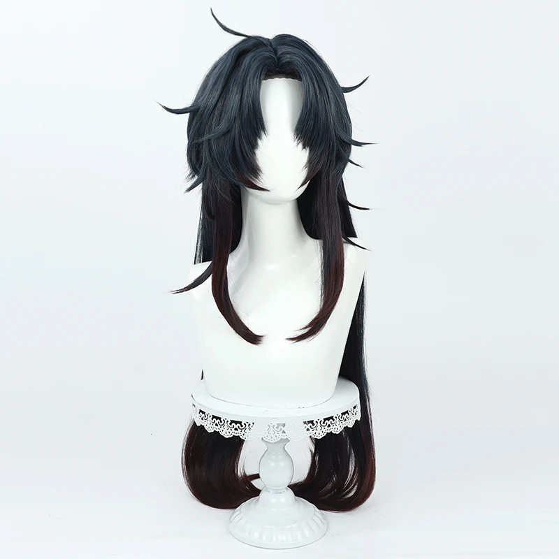 อะนิเมะฮงไก สตาร์เรล หยิงซิงคอสคอสเพลย์วิกผมฮาโลวีนปาร์ตี้คาร์นิวัลอุปกรณ์ประกอบฉากผมสังเคราะห์เส้นใยทนความร้อน + หมวกวิกผม