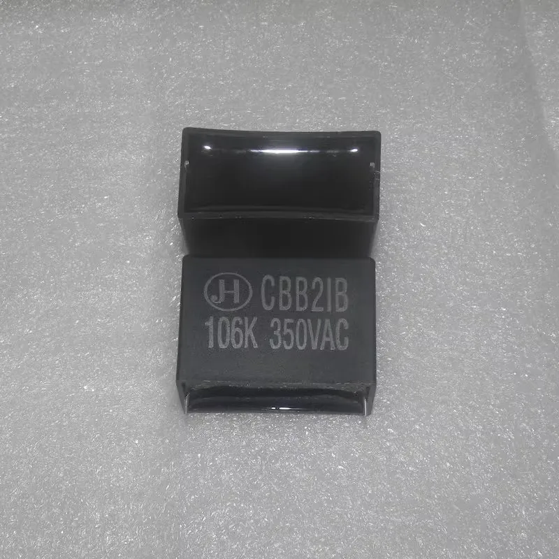 2pcs מחיר cbb21b 350vac 10uf 106k p42.5mm סיכה נחושת מתחיל אינוורטר כבה כבה electeless סרט