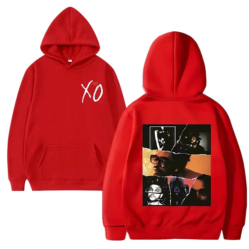 Retro The Weeknd Graphics Hoodie 2023 Men Women Autumn Winter Hip Hop Oversized Fleece Long sleeve Unisex pullover Sweatshirt