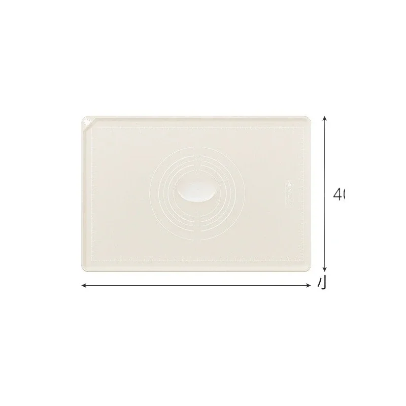 

Silicone kneading pad Rolling pad Thickened food grade household and panel baking Plastic chopping board Flour pad