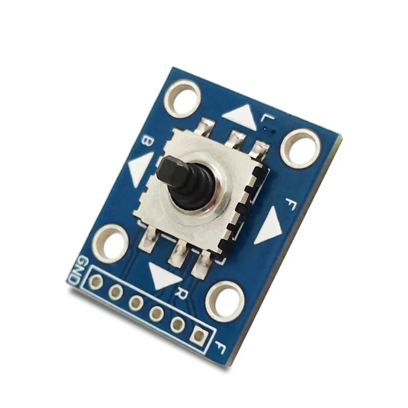 Five-way navigation key module 5D joystick, microcontroller, independent keyboard switch