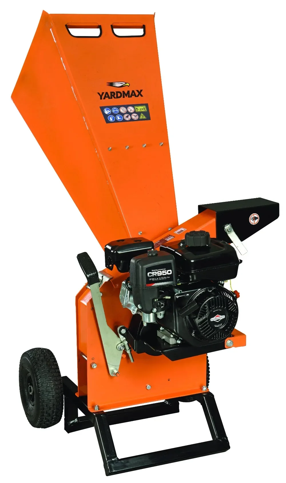 Chipper/Shredder Briggs&Stratton Engine Durable and Easy-to-use Self-feeding Chute Designed To Handle Longer Branches with Ease