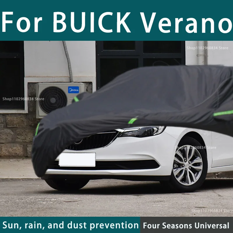 

Full car cover dust-proof outdoor indoor UV protection sun protection and scratch resistance For BUICK Verano Car umbrella