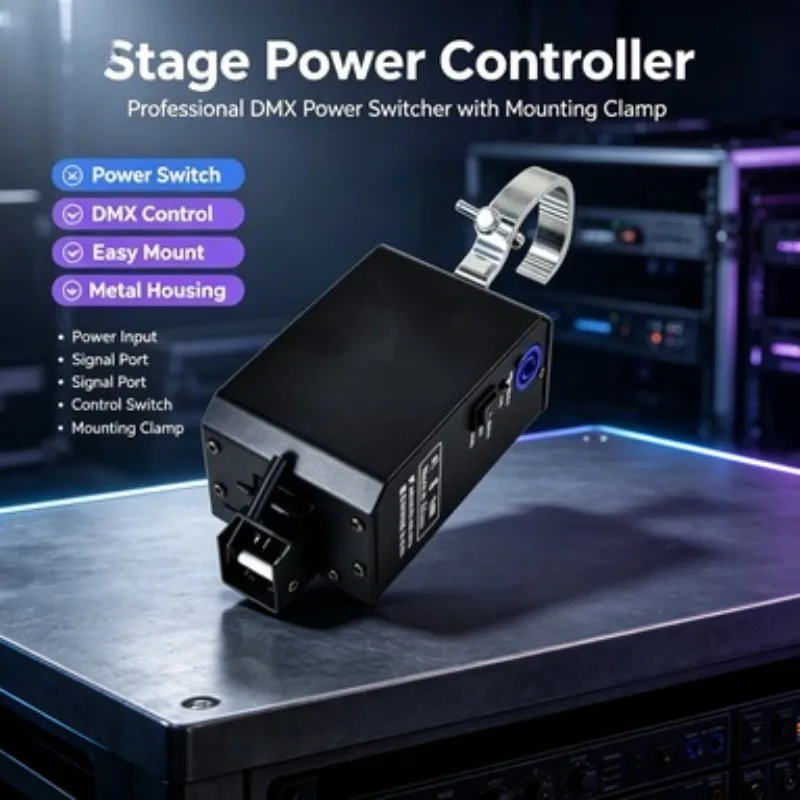 DMX Controlled Stage Curtain Drop Machine Manual Electric Dual Control Hanging Hook Stage Screen Release Equipment