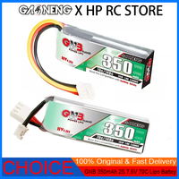 3PCS GAONENG GNB 350mAh 2S 7.6V 70C/140C HV Lipo Battery W/PH2.0/XT30/PH2.0 3PIN Plug Connector For Emax Tinyhawk FPV Drone