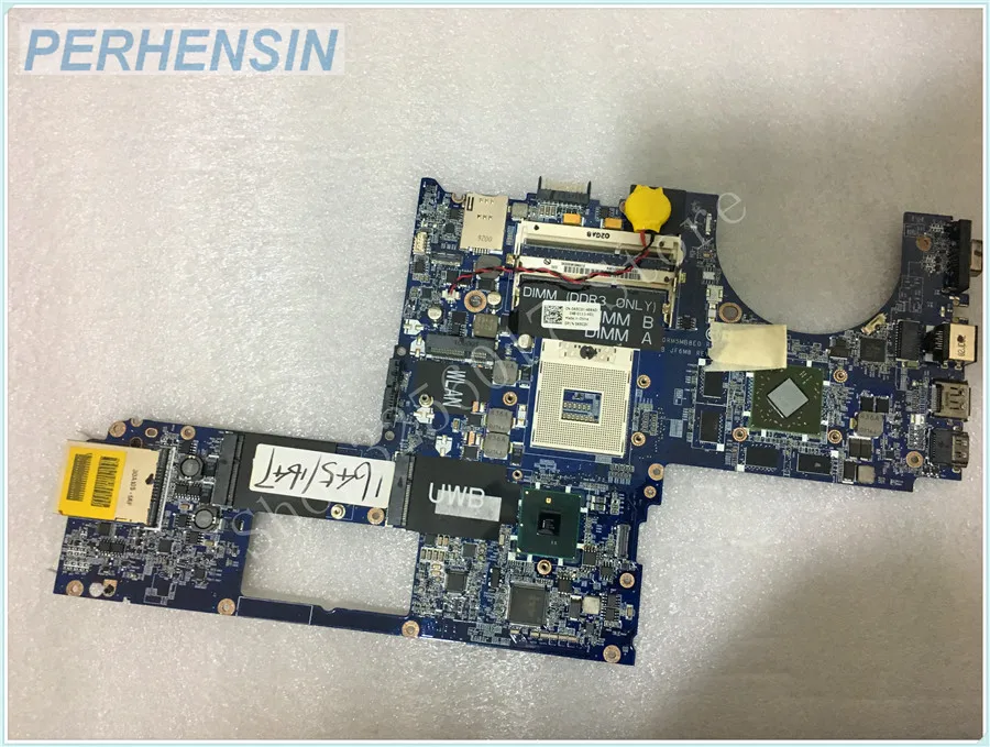 Original FOR Dell STUDIO XPS 1647 laptop motherboard PP35L  65C2K 065C2K CN-065C2K  DA0RM5MB8E0 100% Works Perfectly