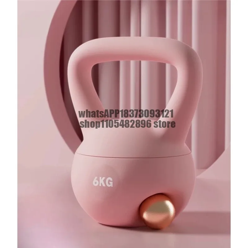 Soft kettlebell women's fitness household 6kg shaking pot dumbbells, shaping sports exercise equipment, hip artifact men