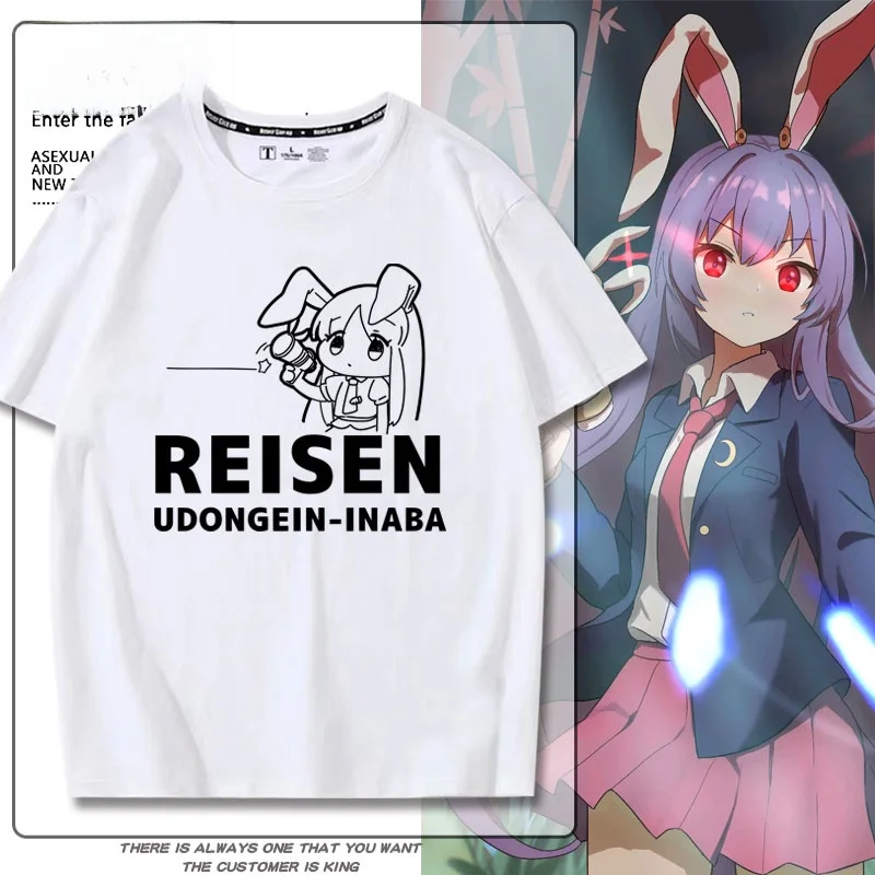 

Футболка Eastern Project Touhou Project Bell Girl ort Sve ex Summer, дышащий хлопковый молодежный повседневный топ Faion