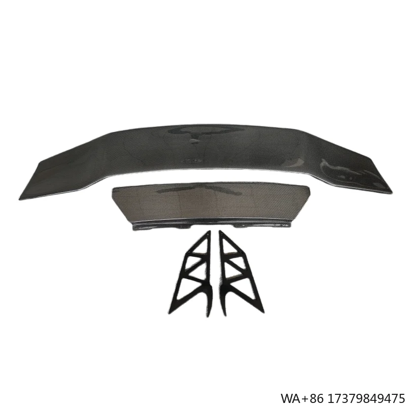

New Carbon Fiber D-Style Rear Spoiler Base Body Kit for Lamborghini Huracan LP580 LP610 EVO Modification Condition Used