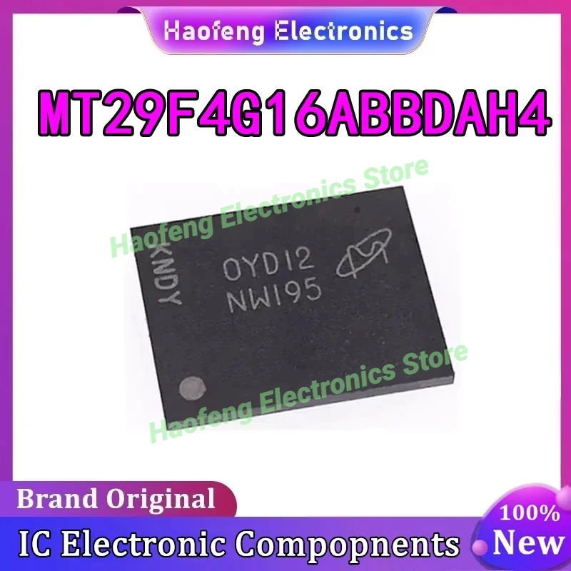 MT29F4G16ABBDAH4-IT:D VFBGA-63 IC Chip MCU 100% Nuovo Originale in magazzino