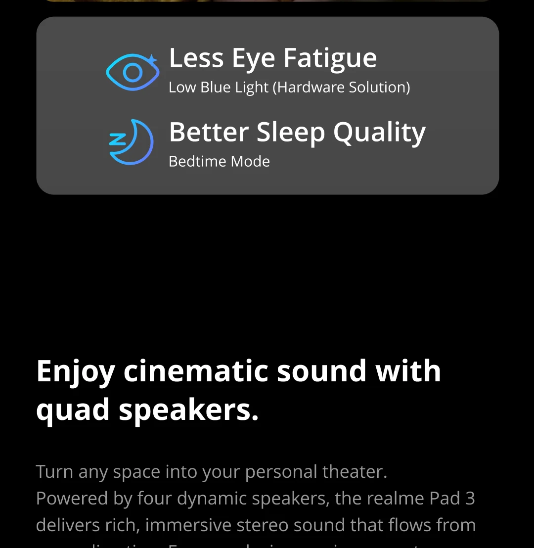 [New Launch] realme Pad 3 5G Global Version 256GB Dimensity 7300-Max 120Hz 2.8K Display 12200mAh Titan Battery 45W Charge
