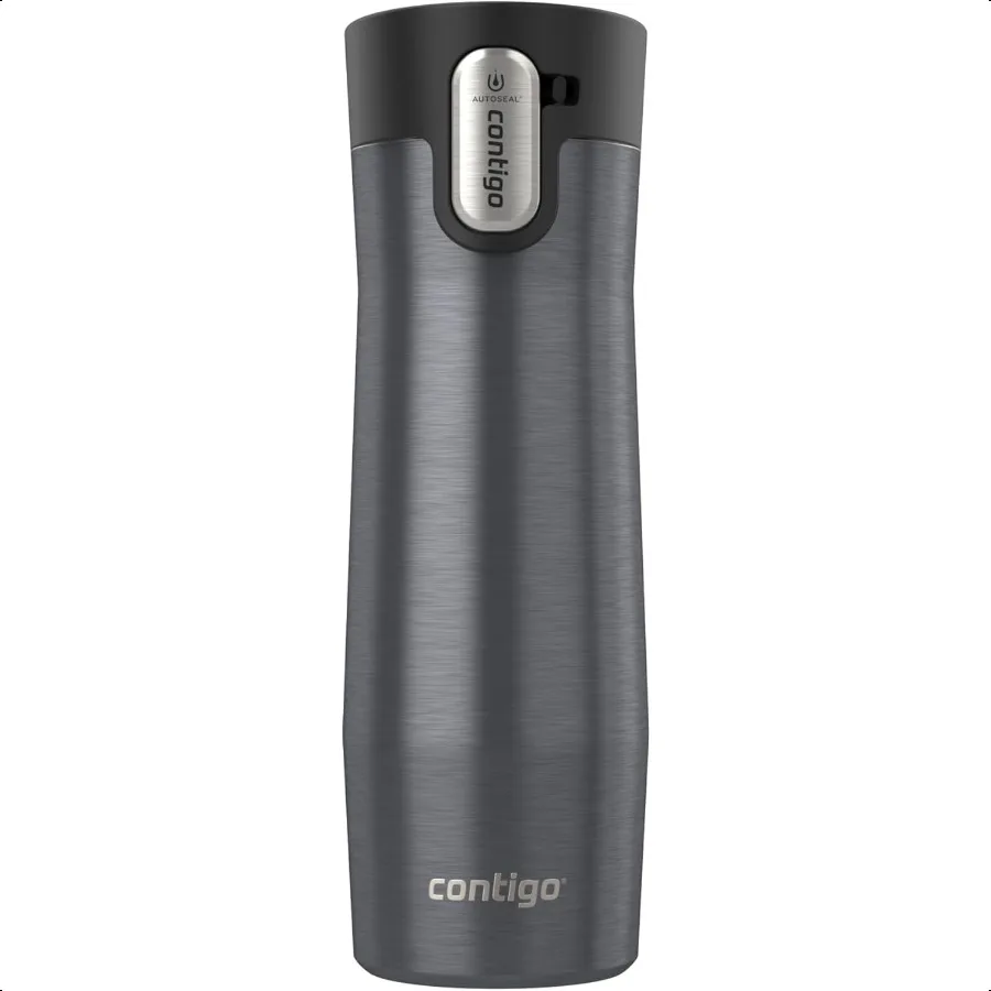 

AUTOSEAL West Loop VacuumInsulated Stainl Steel Travel Mug with EasyClean Lid 20 oz Sake