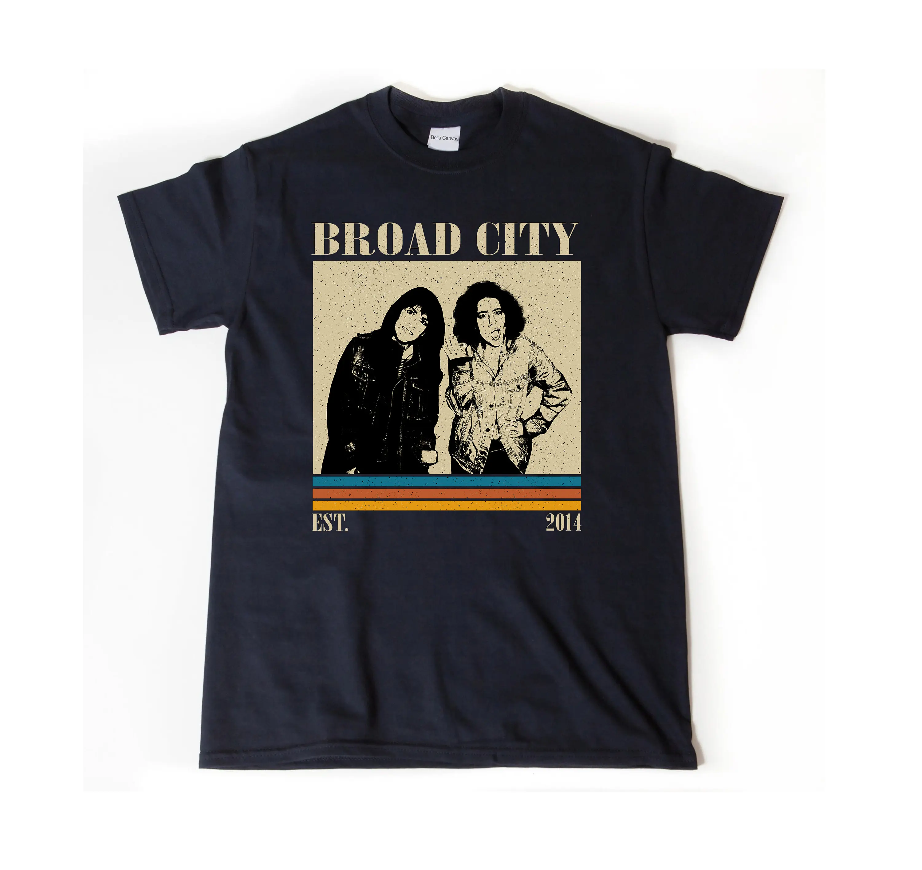 

Broad City T Shirt TV Series Movie Vintage Midcentury Retro