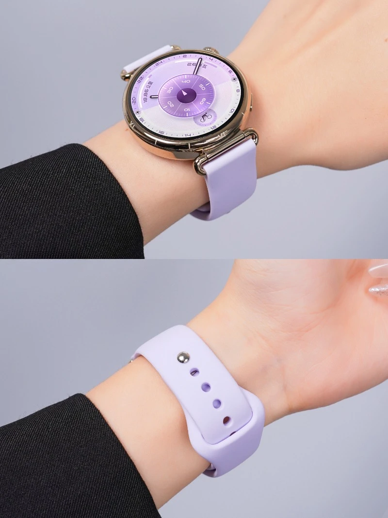 18mm Silicone Strap for Huawei Watch GT6 41mm/GT5 GT4 41mm Sports Comfortable Breathable Wristband Huawei Watch GT5 Pro 42mm view 3