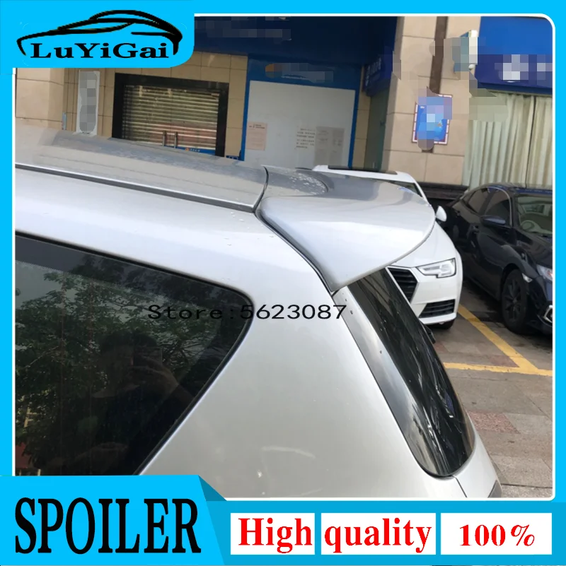 big spoiler For Ford Smax S-max spoilers high quality ABS material primer or black white paint by rear roof window rear spoiler