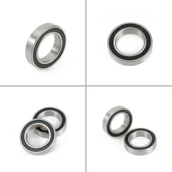 2pcs Bicycle Thin Section High Quality Bearings 61804/6804-2RS 20x32x7mm Steel Mountain Bike Bearing Cycling Accessories