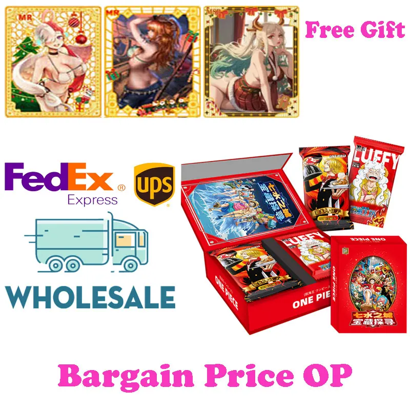 

Bargain Price Wholesale One Piece Collection Card Japanese Anime Luffy Nami Boa Chooper Booster Box TCG CCG Doujin Hobby Gift