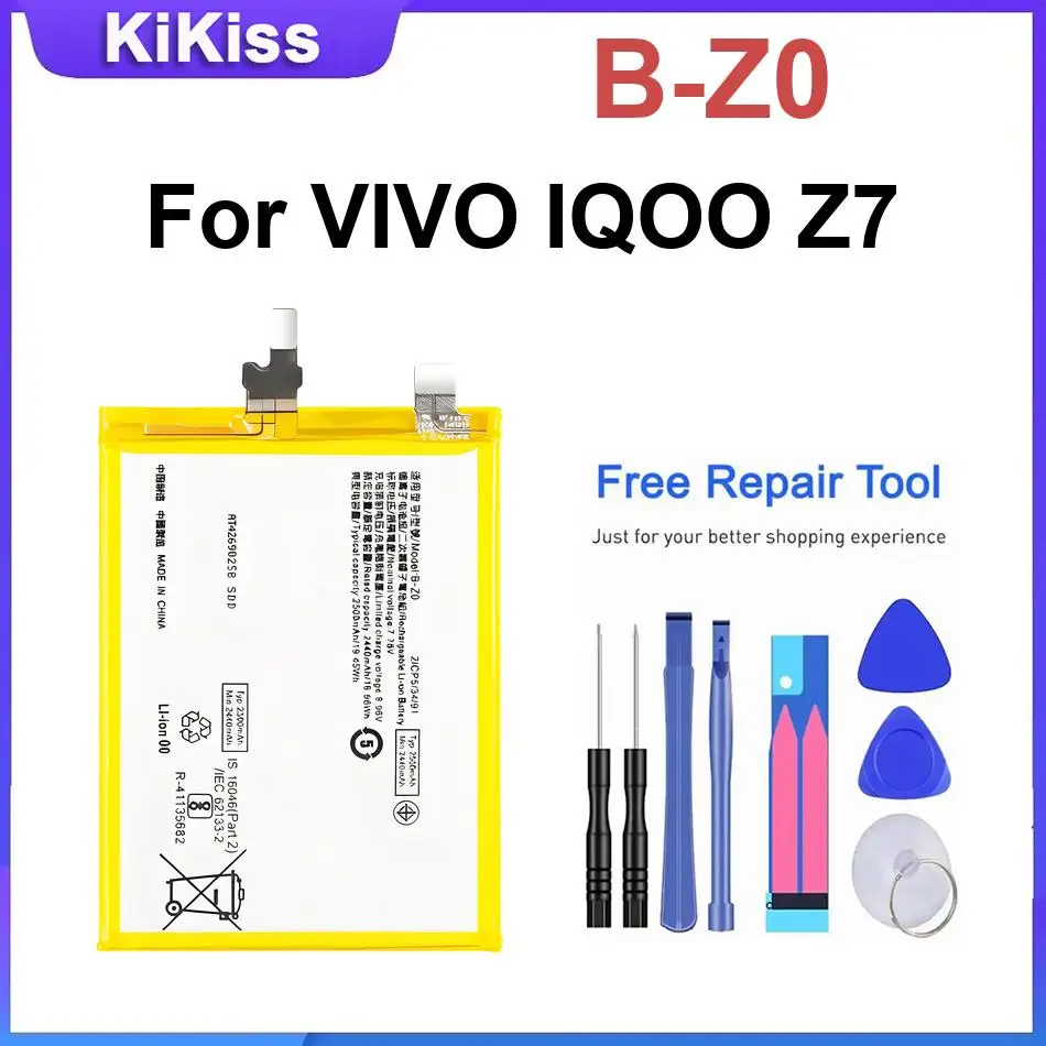 

Mobile phone Battery B-Z0 For VIVO IQOO Z7 High-Durability Batteries2500mAhMobile phone Battery